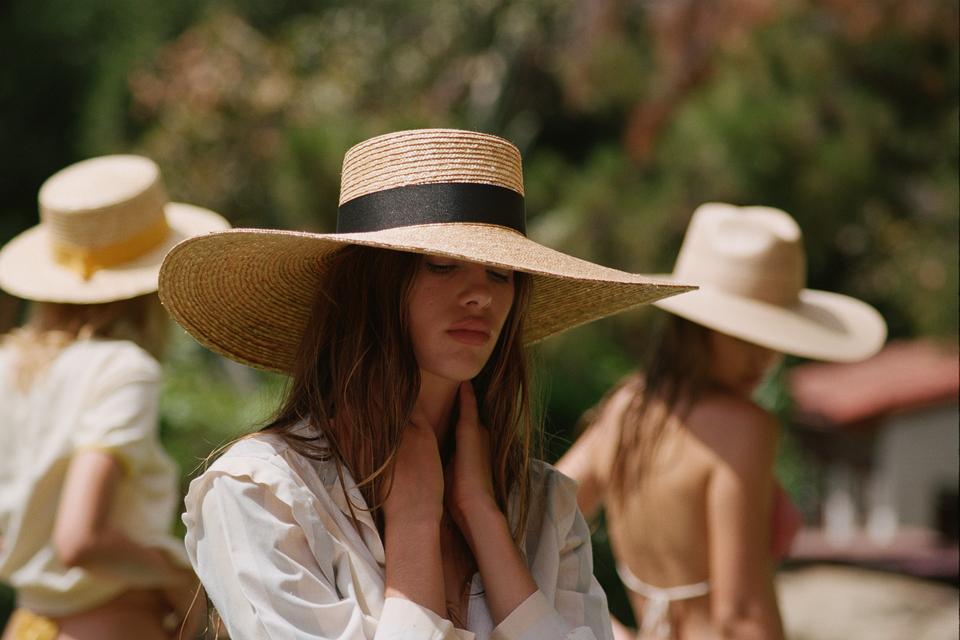 BROOKE STRAW HAT - NATURAL